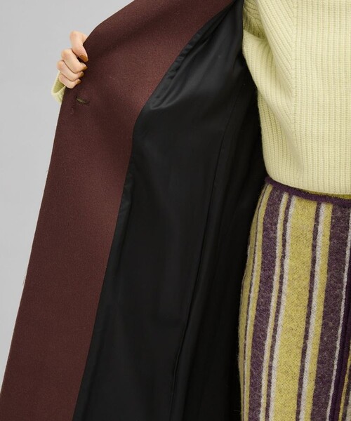 city（シティ）の「【CITY】スーパー140チェスターコート（チェスターコート・レディース・イエロー/ブラック/ブラウン/ライトグレー・2/1）」の13枚目の写真