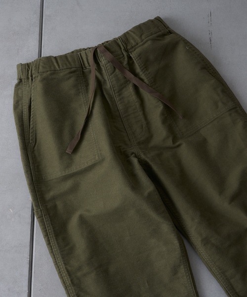 CIAOPANIC TYPY（チャオパニックティピー）の「【GEVACO / ゲバコ】 モールスキンフレンチワークパンツ（その他パンツ・メンズ・ベージュ/ネイビー/カーキ・S/M/L）」の2枚目の写真