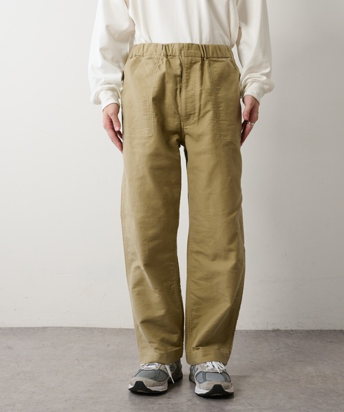 CIAOPANIC TYPY（チャオパニックティピー）の「【GEVACO / ゲバコ】 モールスキンフレンチワークパンツ（その他パンツ・メンズ・ベージュ/ネイビー/カーキ・S/M/L）」の10枚目の写真