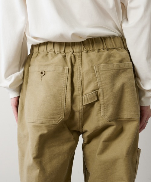 CIAOPANIC TYPY（チャオパニックティピー）の「【GEVACO / ゲバコ】 モールスキンフレンチワークパンツ（その他パンツ・メンズ・ベージュ/ネイビー/カーキ・S/M/L）」の13枚目の写真
