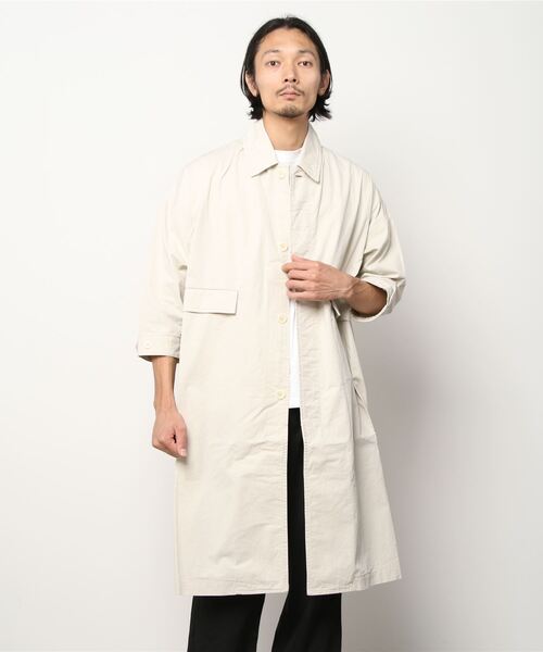 UMEHARU COAT：オーバーステンカラーコート