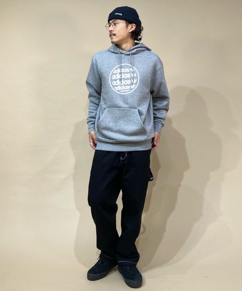 adidas(アディダス)の「adidas skateboarding/アディダススケートボーディング パーカー 421214307(パーカー・メンズ・グレー・XO/L/O)」の7枚目の写真