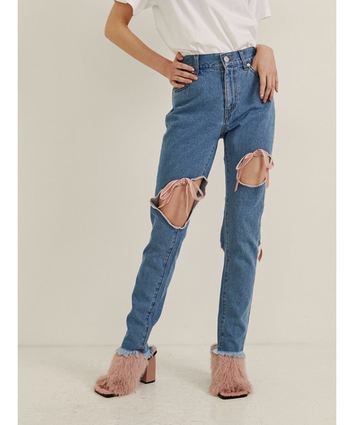 Dolores Denim Pants(デニムパンツ)|PAMEO POSE(パメオポーズ)の ...