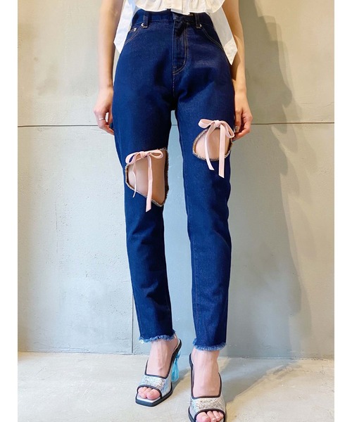 PAMEO POSE（パメオポーズ）の「Dolores Denim Pants（デニムパンツ