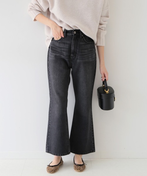 セール】LE DENIM フレアパンツ【洗濯機使用可能】◇（デニム