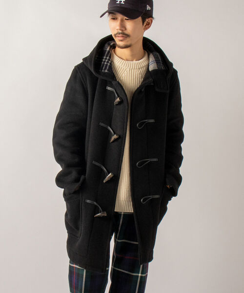 LONDON TRADITION（ロンドントラディション）の「【LONDON TRADITION/ロンドン・トラディション】別注ダッフルコート（ダッフルコート・メンズ・ブラック/ベージュ/オレンジ/ブラウン系その他・40/38）」の2枚目の写真