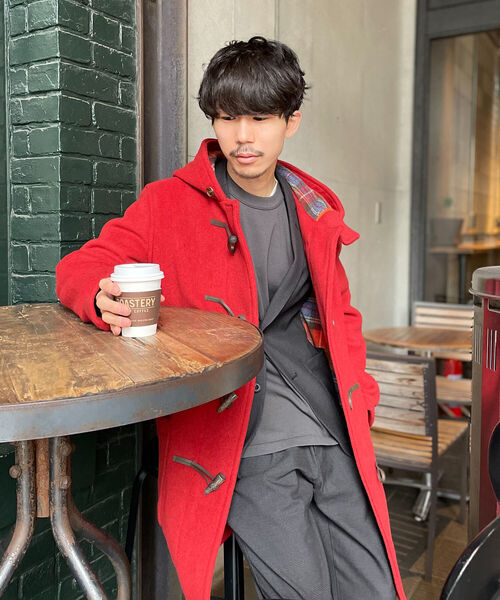 LONDON TRADITION（ロンドントラディション）の「【LONDON TRADITION/ロンドン・トラディション】別注ダッフルコート（ダッフルコート・メンズ・ブラック/ベージュ/オレンジ/ブラウン系その他・40/38）」の7枚目の写真