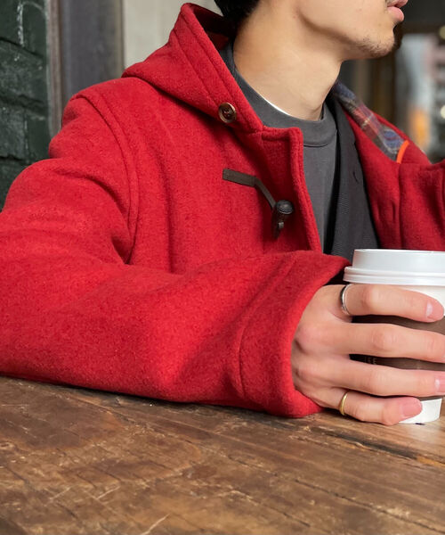 LONDON TRADITION（ロンドントラディション）の「【LONDON TRADITION/ロンドン・トラディション】別注ダッフルコート（ダッフルコート・メンズ・ブラック/ベージュ/オレンジ/ブラウン系その他・40/38）」の8枚目の写真