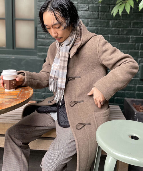 LONDON TRADITION（ロンドントラディション）の「【LONDON TRADITION/ロンドン・トラディション】別注ダッフルコート（ダッフルコート・メンズ・ブラック/ベージュ/オレンジ/ブラウン系その他・40/38）」の13枚目の写真
