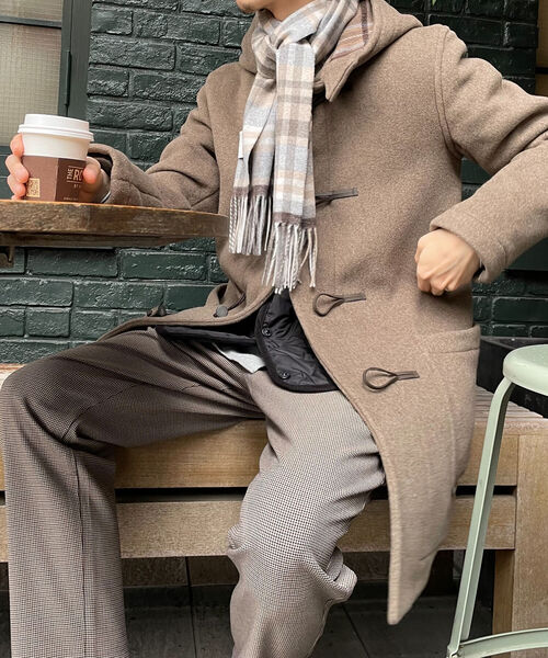 LONDON TRADITION（ロンドントラディション）の「【LONDON TRADITION/ロンドン・トラディション】別注ダッフルコート（ダッフルコート・メンズ・ブラック/ベージュ/オレンジ/ブラウン系その他・40/38）」の14枚目の写真