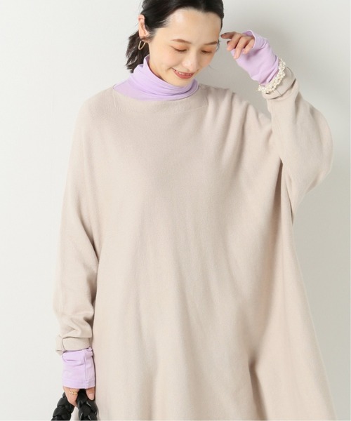 IENA(イエナ)の「【MIJEONG PARK/ミジョン・パーク】ROLL NECK JERSEYカットソー(Tシャツ/カットソー・レディース・チャコールグレー/ブラック/グレー/ライトグリーン/アイボリー/ラベンダー・FREE)」の6枚目の写真