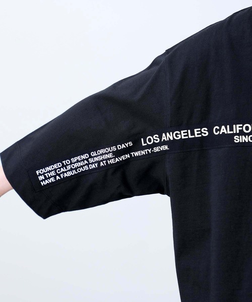 MILKFED.（ミルクフェド）の「BACK TAPE LOGO POCKET S/S TEE（Tシャツ/カットソー・レディース・ベージュ/ホワイト/ライトパープル/ブラック・ONE SIZE）」の13枚目の写真