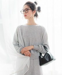 coca（coca） | 大人の着心地ボートネックスウェットトップス(スウェット)