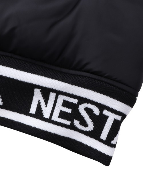 NESTA BRAND(ネスタブランド)の「撥水リブロゴフェイクダウンJKT(ダウンジャケット/コート・メンズ・ベージュ/ブラック・L/XL/XXL/M)」の18枚目の写真
