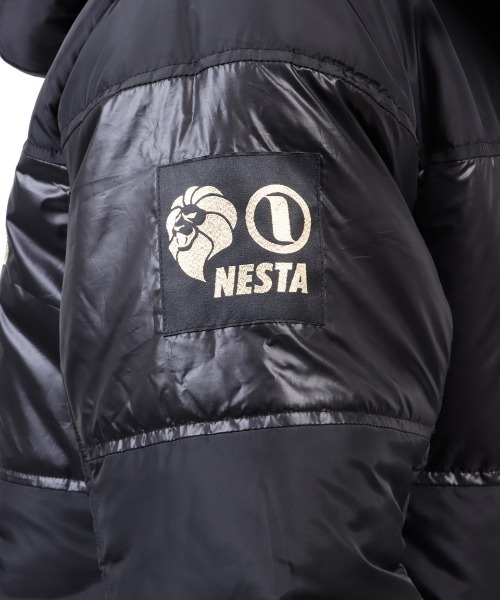 NESTA BRAND(ネスタブランド)の「撥水リブロゴフェイクダウンJKT(ダウンジャケット/コート・メンズ・ベージュ/ブラック・L/XL/XXL/M)」の19枚目の写真