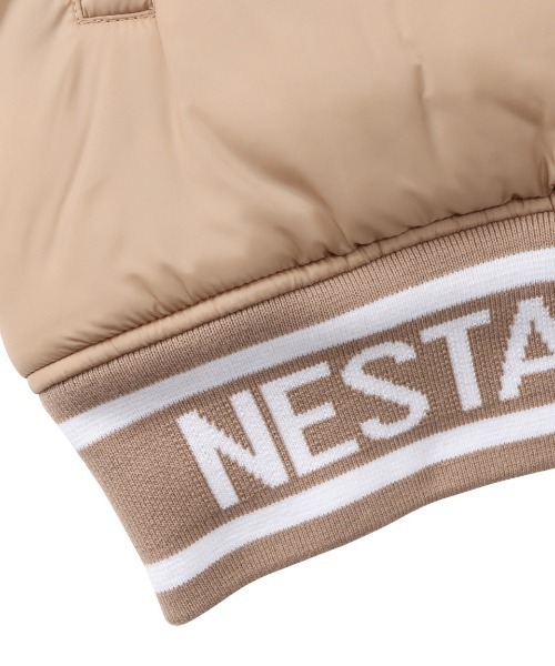 NESTA BRAND(ネスタブランド)の「撥水リブロゴフェイクダウンJKT(ダウンジャケット/コート・メンズ・ベージュ/ブラック・L/XL/XXL/M)」の22枚目の写真