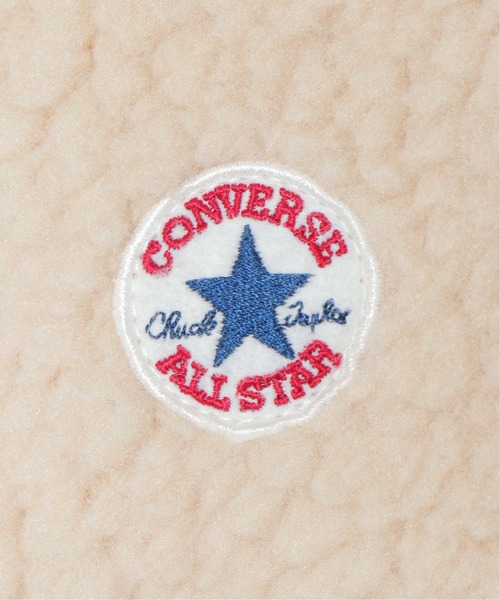 CONVERSE ALL STAR(コンバースオールスター)の「CONVERSE コンバース フリースボンディングスタンドジャケット(その他アウター・レディース・ブラック/ブラウン/オフホワイト・L/M)」の7枚目の写真
