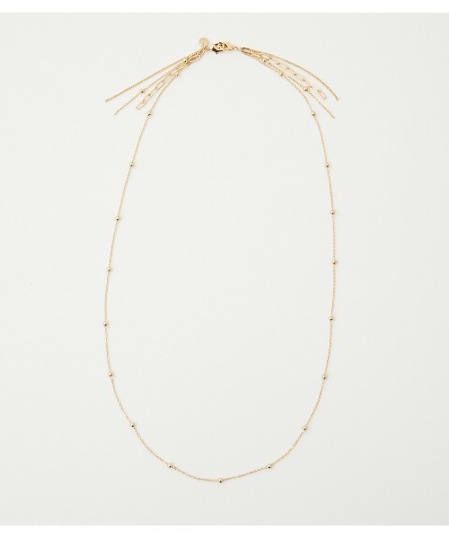 crie conforto（クリーコンフォルト）の「ドットボールマスクチェーン（マスク・レディース・ゴールド/シルバー・FREE）」の2枚目の写真