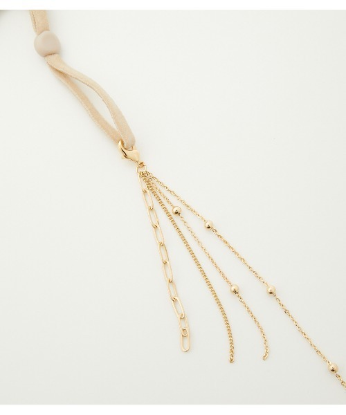 crie conforto（クリーコンフォルト）の「ドットボールマスクチェーン（マスク・レディース・ゴールド/シルバー・FREE）」の13枚目の写真