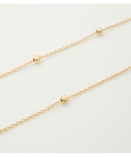 crie conforto（クリーコンフォルト）の「ドットボールマスクチェーン（マスク・レディース・ゴールド/シルバー・FREE）」の11枚目の写真