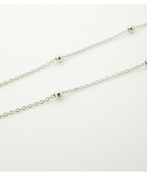 crie conforto（クリーコンフォルト）の「ドットボールマスクチェーン（マスク・レディース・ゴールド/シルバー・FREE）」の14枚目の写真