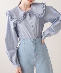 OLIVE des OLIVE | かさねフリル衿ブラウス(シャツ/ブラウス)