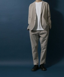 Multi Stretch Tailored Jacket SET-UP/別注 マルチストレッチ テーラードジャケット&タックワイドテーパードパンツ セットアップ