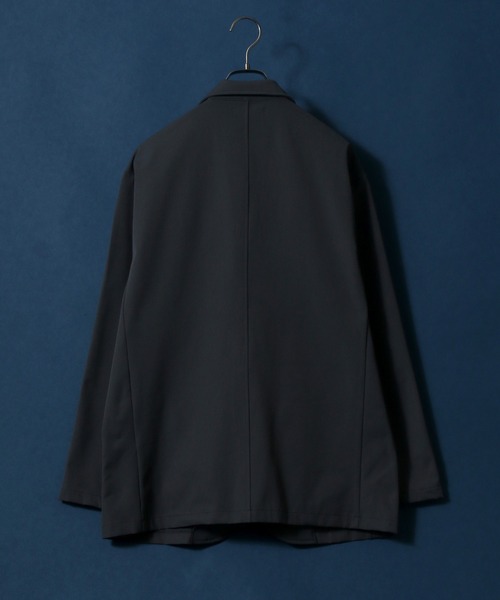 ANPAS（アンパス）の「Multi Stretch Tailored Jacket SET-UP/別注 マルチストレッチ テーラードジャケット＆タックワイドテーパードパンツ セットアップ（セットアップ・メンズ・ライトグレー/チャコールグレー/ブラック/グレイッシュベージュ/グリーン・M/L/LL）」の12枚目の写真