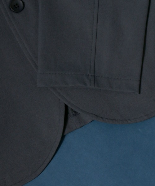ANPAS（アンパス）の「Multi Stretch Tailored Jacket SET-UP/別注 マルチストレッチ テーラードジャケット＆タックワイドテーパードパンツ セットアップ（セットアップ・メンズ・ライトグレー/チャコールグレー/ブラック/グレイッシュベージュ/グリーン・M/L/LL）」の19枚目の写真