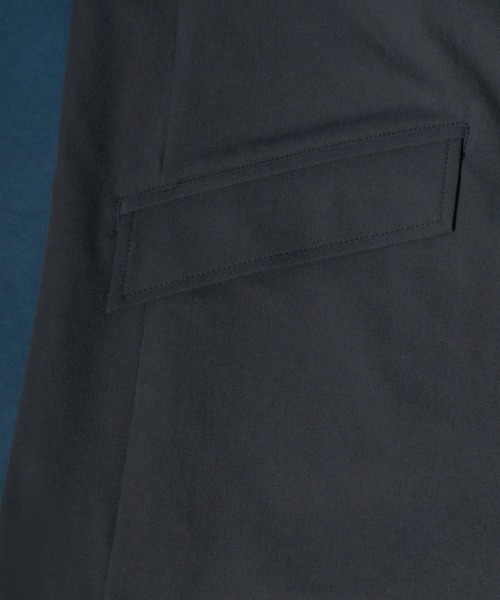 ANPAS（アンパス）の「Multi Stretch Tailored Jacket SET-UP/別注 マルチストレッチ テーラードジャケット＆タックワイドテーパードパンツ セットアップ（セットアップ・メンズ・ライトグレー/チャコールグレー/ブラック/グレイッシュベージュ/グリーン・M/L/LL）」の17枚目の写真