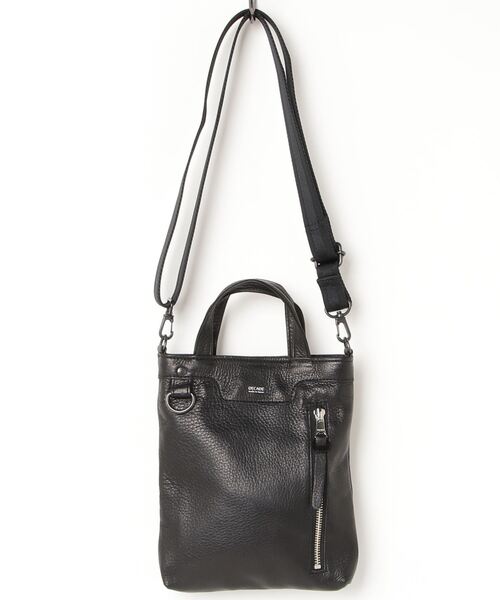 DECADE(ディケイド)の「カウレザー2wayミニトートバッグ DECADE(No-01340L) Cow Leather 2way Mini Tote Bag (S)(トートバッグ・メンズ・ブラック/ブラック系その他・フリー)」の10枚目の写真