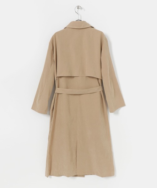 ITEMS URBANRESEARCH（アイテムズ アーバンリサーチ）の「キナガシトレンチコート（トレンチコート・レディース・グレー系その他/ネイビー/ベージュ・FREE）」の22枚目の写真