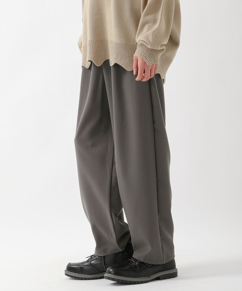 ALAND（エーランド）の「3.3Field Trip／WIDE BANDINGパンツ  2277472（スラックス・メンズ・ベージュ/ブラック/グレー・FREE）」の6枚目の写真