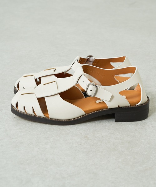 Lui's(ルイス)の「グルカサンダル(サンダル・レディース・ホワイト/ブラック・23/24)」の3枚目の写真