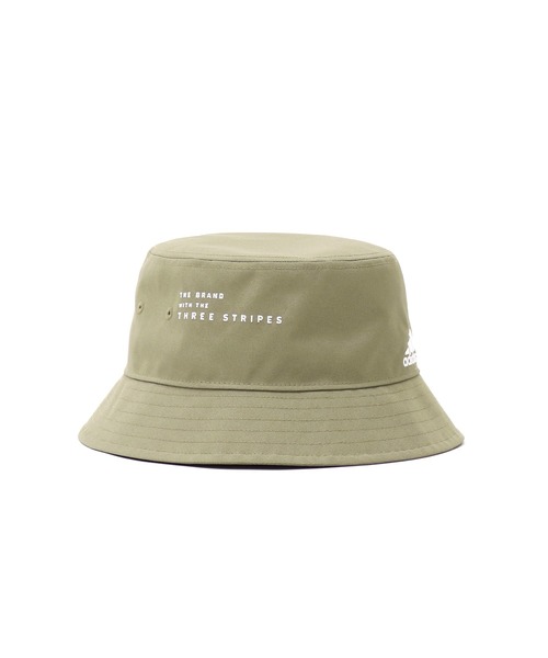 adidas Originals（アディダスオリジナルス）の「adidas / FUTURE ICON BACKET HAT(アイコンバケットハット)（ハット・レディース・カーキ・FREE）」の7枚目の写真
