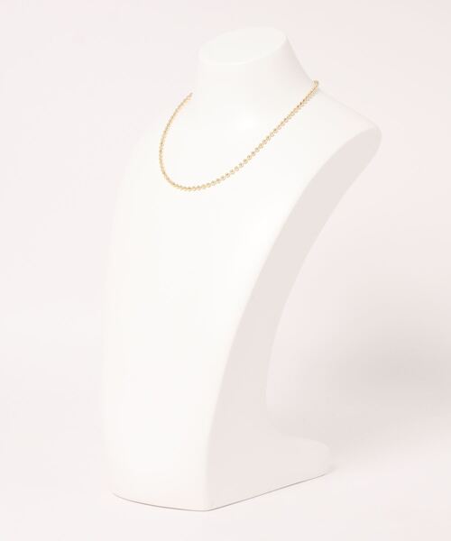 N.（N. Natural Beauty Basic）（エヌエヌナチュラルビューティーベーシック）の「マンテルチェーンネックレス（ネックレス・レディース・シルバー/ゴールド・FREE）」の3枚目の写真