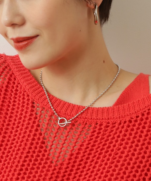 N.（N. Natural Beauty Basic）（エヌエヌナチュラルビューティーベーシック）の「マンテルチェーンネックレス（ネックレス・レディース・シルバー/ゴールド・FREE）」の13枚目の写真