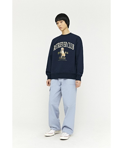 ◆VIVASTUDIO◆ RETRIEVER CREWNECK ☆韓国大人気 男女兼用 新作 RETRIEVER CREWNECK（スウェット）｜VIVASTUDIO（ビバスタジオ