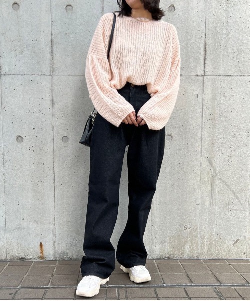 apres jour（アプレジュール）の「タックルーズデニム【ZOZOTOWN限定アイテム】（デニムパンツ・レディース・ブラック/ダークブルー/オフホワイト・LARGE/SMALL/MEDIUM/X-LARGE）」の13枚目の写真