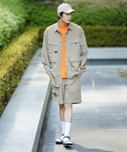 CAPTAIN STAG（キャプテンスタッグ）の「◆【CAPTAIN STAG/キャプテンスタッグ別注】ユーティリティーシャツ（シャツ/ブラウス・メンズ・ブラック/ベージュ/グレー・02/03）」の10枚目の写真