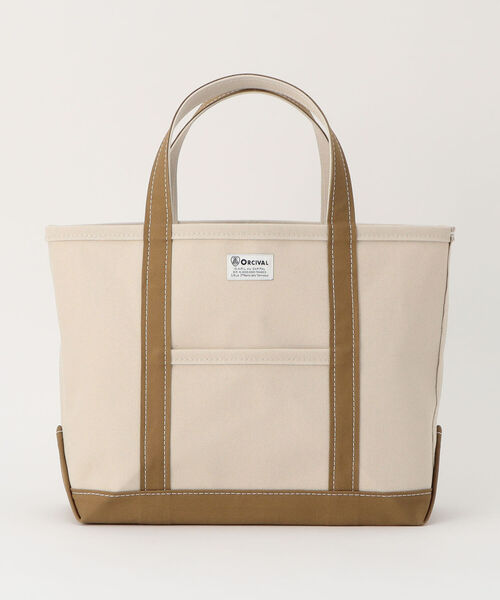 【ORCIVAL/オーシバル】CANVAS TOTE M キャンバストートバッグM コンビ