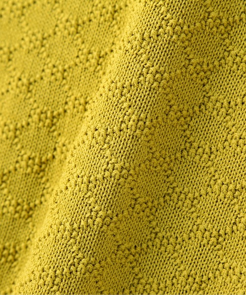 N.(N. Natural Beauty Basic)(エヌエヌナチュラルビューティーベーシック)の「◆布帛ドッキングニット(ニット/セーター・レディース・ブラック/オフホワイト/イエロー・MEDIUM)」の14枚目の写真