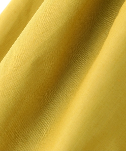 N.(N. Natural Beauty Basic)(エヌエヌナチュラルビューティーベーシック)の「◆布帛ドッキングニット(ニット/セーター・レディース・ブラック/オフホワイト/イエロー・MEDIUM)」の13枚目の写真