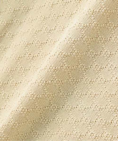 N.(N. Natural Beauty Basic)(エヌエヌナチュラルビューティーベーシック)の「◆布帛ドッキングニット(ニット/セーター・レディース・ブラック/オフホワイト/イエロー・MEDIUM)」の20枚目の写真