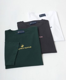 BEVERLY HILLS POLO CLUB（ビバリーヒルズポロクラブ）の「BEVERLY HILLS POLO CLUB（ビバリーヒルズポロクラブ）ワンポイントロゴ刺繍Tシャツ（Tシャツ/カットソー・メンズ）」