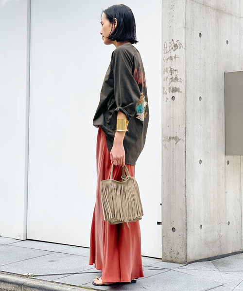 GOOD ROCK SPEED(グッドロックスピード)の「【GOOD ROCK SPEED / グッドロックスピード】eagle プリントラグランTシャツ(Tシャツ/カットソー・レディース・ブラック系その他・FREE)」の21枚目の写真