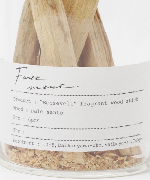 A part by（アパートバイ）の「【e/rm】Foretment_Palo Santo Bottle2（ルームフレグランス/お香・レディース・その他・FREE）」の9枚目の写真