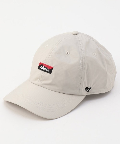 NANGA（ナンガ）の「NANGA/ナンガ NANGA×&47 AURORA CAP / ナンガ×47 オーロラキャップ（キャップ・メンズ・ブラック/オリーブ/キャメル/ナチュラル/ネイビー・ONE SIZE）」の3枚目の写真