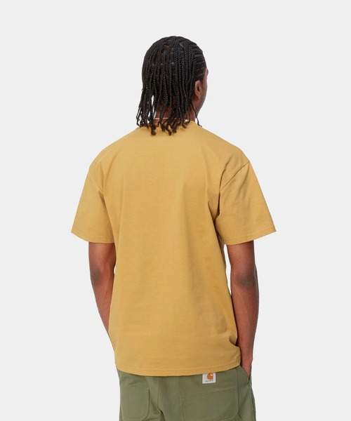 Carhartt WIP(カーハートダブリューアイピー)の「【Carhartt WIP】S/S CHASE T-SHIRT(Tシャツ/カットソー・メンズ・ホワイト/ブラック/ブルー/パープル/マスタード/グリーン・MEDIUM/X-LARGE/LARGE)」の22枚目の写真
