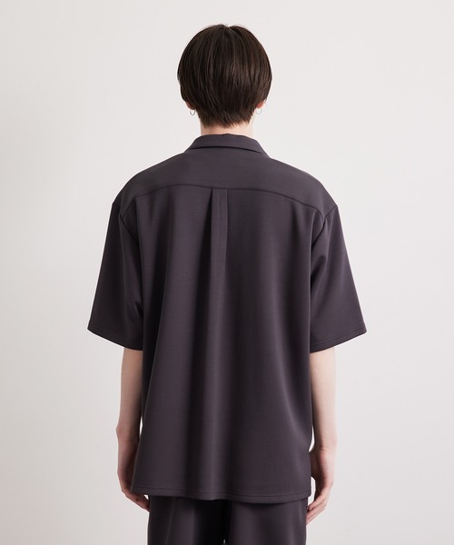 JUNRED(ジュンレッド)の「エアシルケット開襟半袖シャツ(シャツ/ブラウス・メンズ・ブルー/ベージュ/チャコールグレー・L/M/LL)」の10枚目の写真